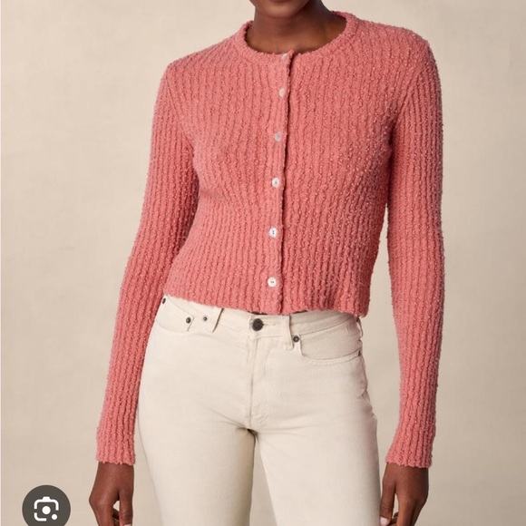 Rouje Loica Cardigan blush s 40 - Picture 1 of 2